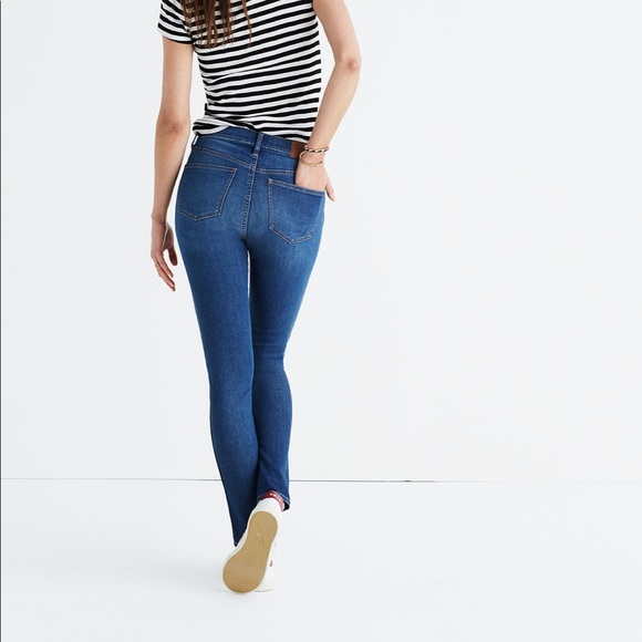 Madewell 9” High-Rise Skinny Jeans in Patty Wash - Picture 2 of 8